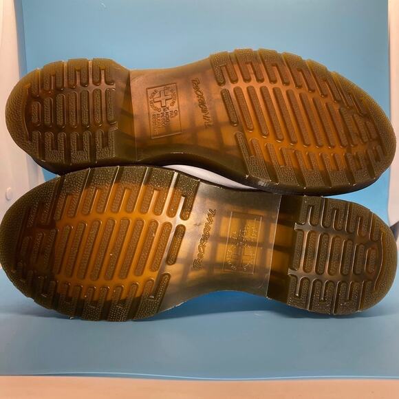 Dr. Martens 1460 Military Combat AirWair White Leather NWOT Womens 6 - Picture 9 of 10